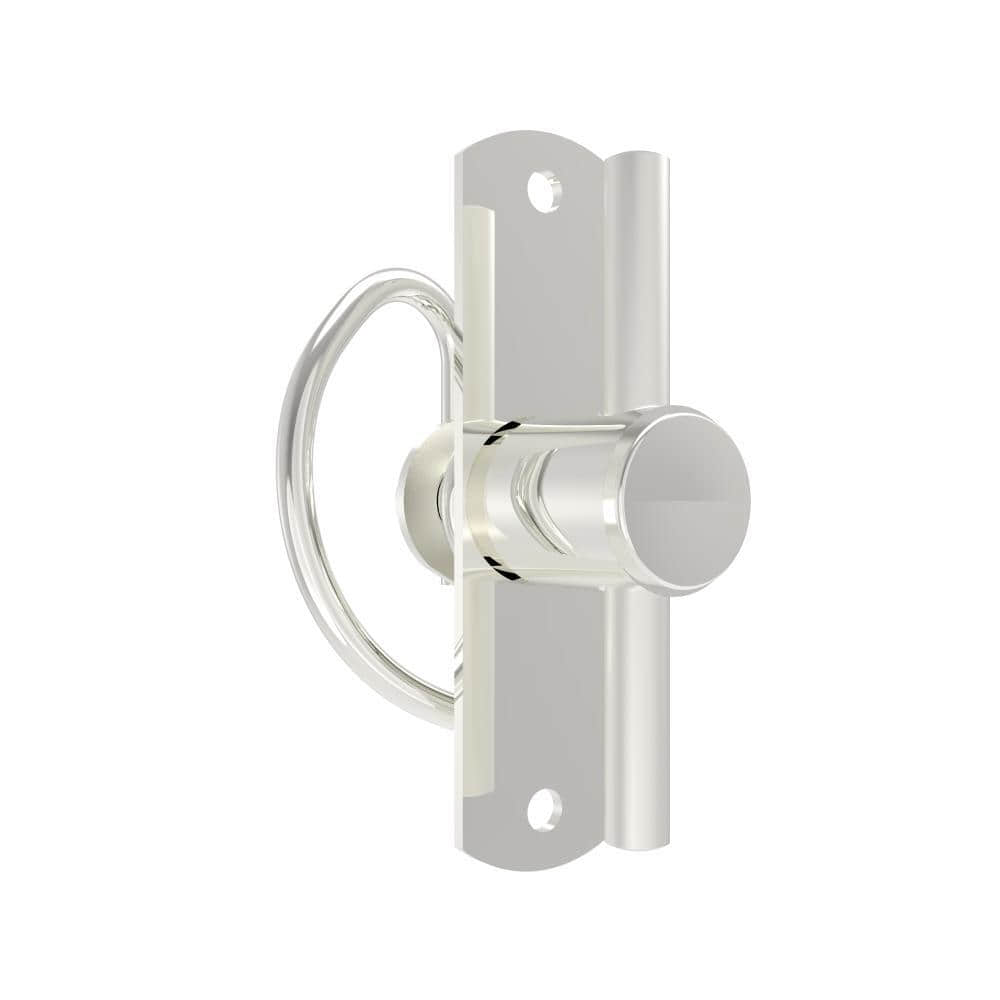 C8-1757-304-A1 | Compression Door lock, Self-adjusting Latch, medium, T-handle, tool lock, rivet/screw through hole mount, smooth, stainless steel, primary color, Passivation.