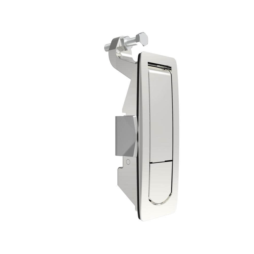 A-1442-224-30 | Compression type door lock, lever, unlimited, flush trigger, unsealed, zinc alloy, electroplated chrome