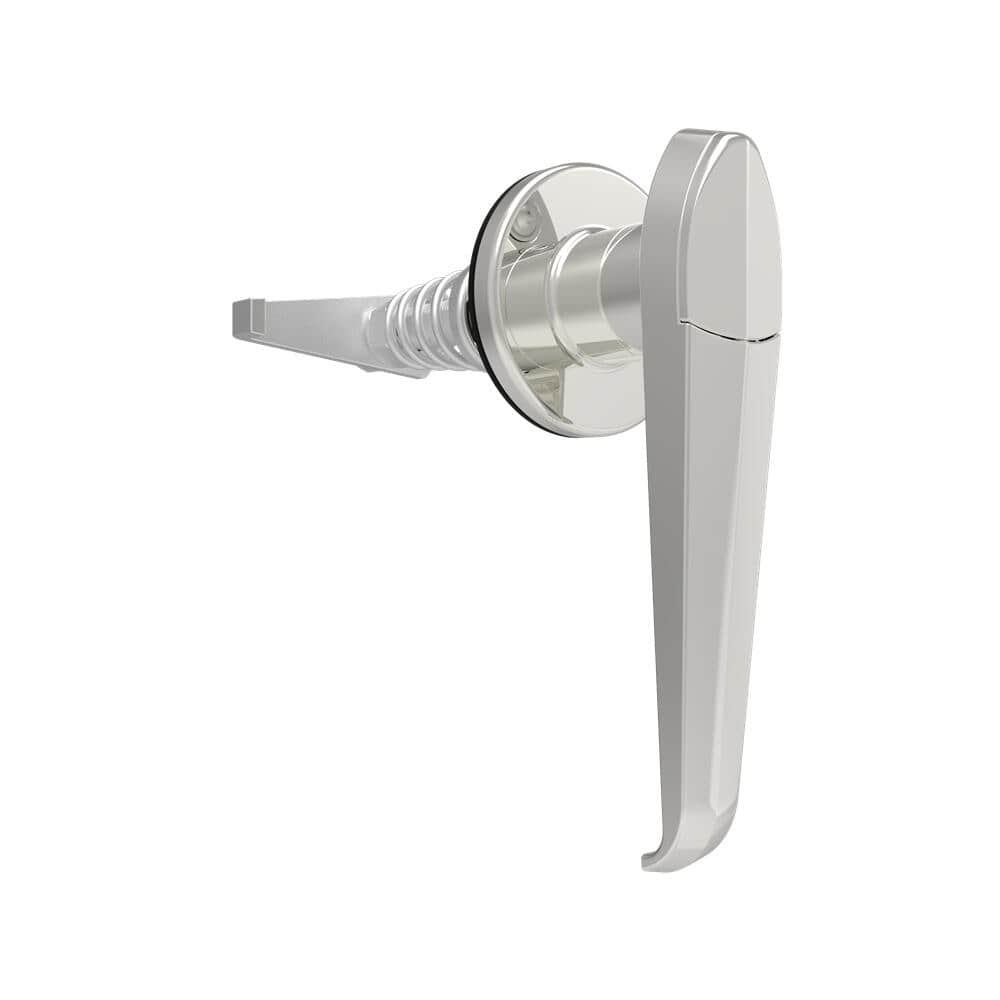 B-1306-A1 | Quarter turn cam latch, L-shaped handle with cam, sealed, stainless steel, passivated