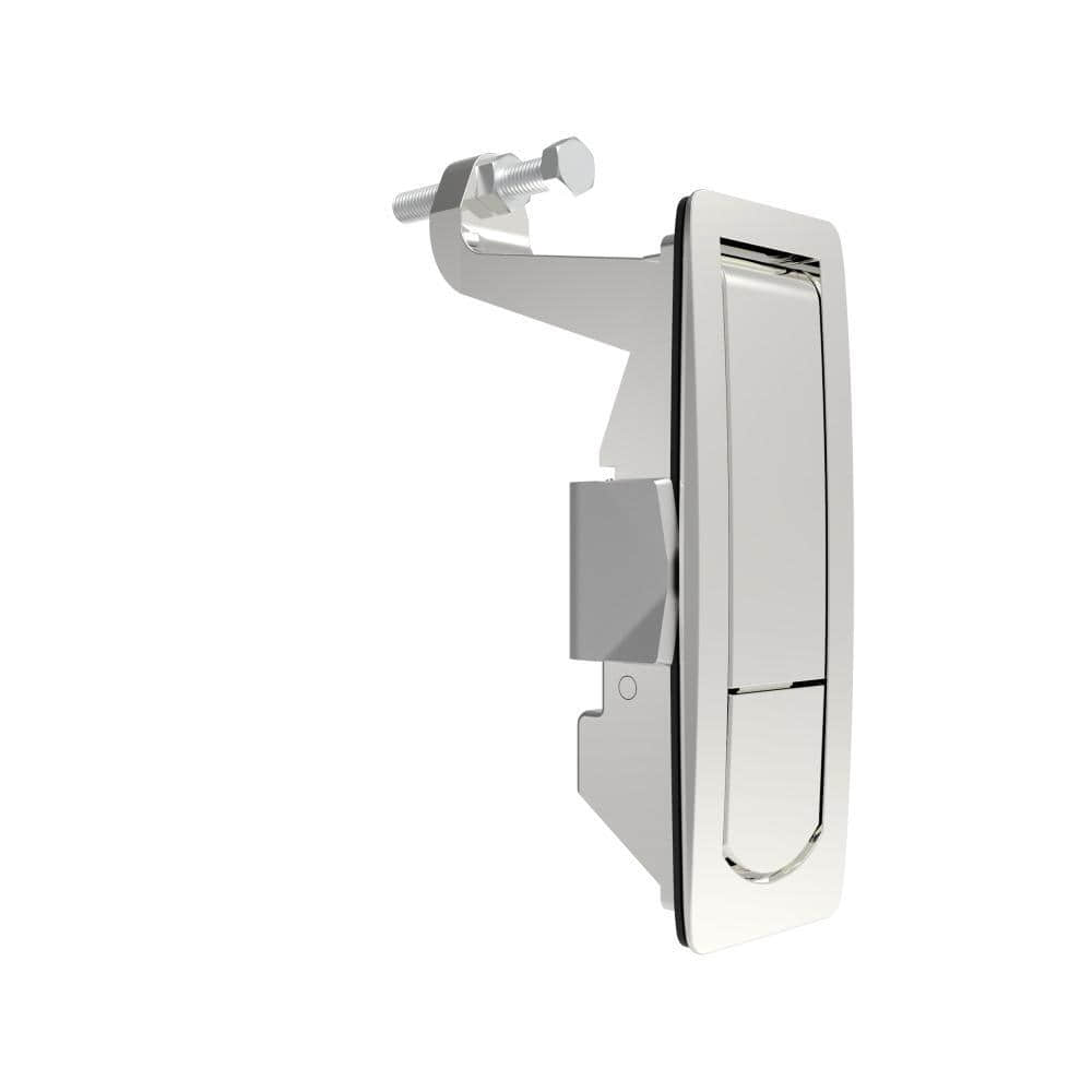 A-1442-246-30 | Compression type door lock, lever, unlimited, flush trigger, unsealed, zinc alloy, electroplated chrome
