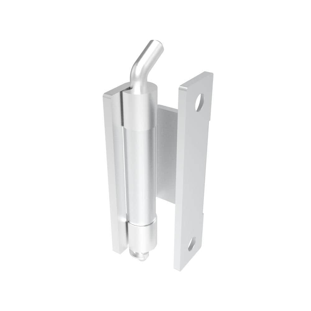 H2-2371-A1 | Recessed removable hinge, stainless steel, polished, bright