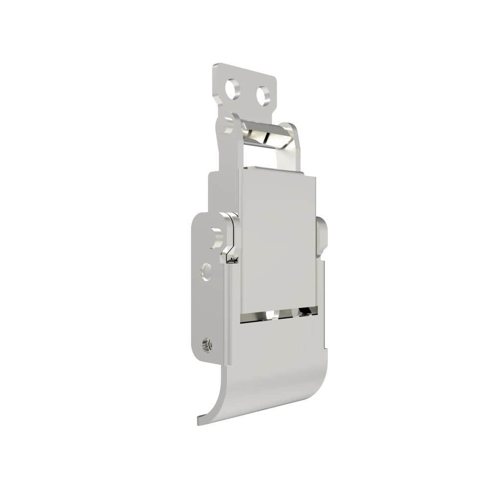 F-1650 | Over-center draw latch, exposed mounting, stainless steel, passivated, bright