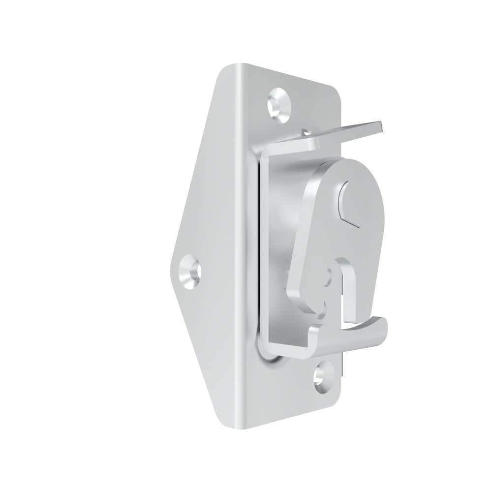 3008-1L-A6 | Rotary push-close latch, medium size, crushing resistant, two stage, left, vertical, steel, electrogalvanized, bright