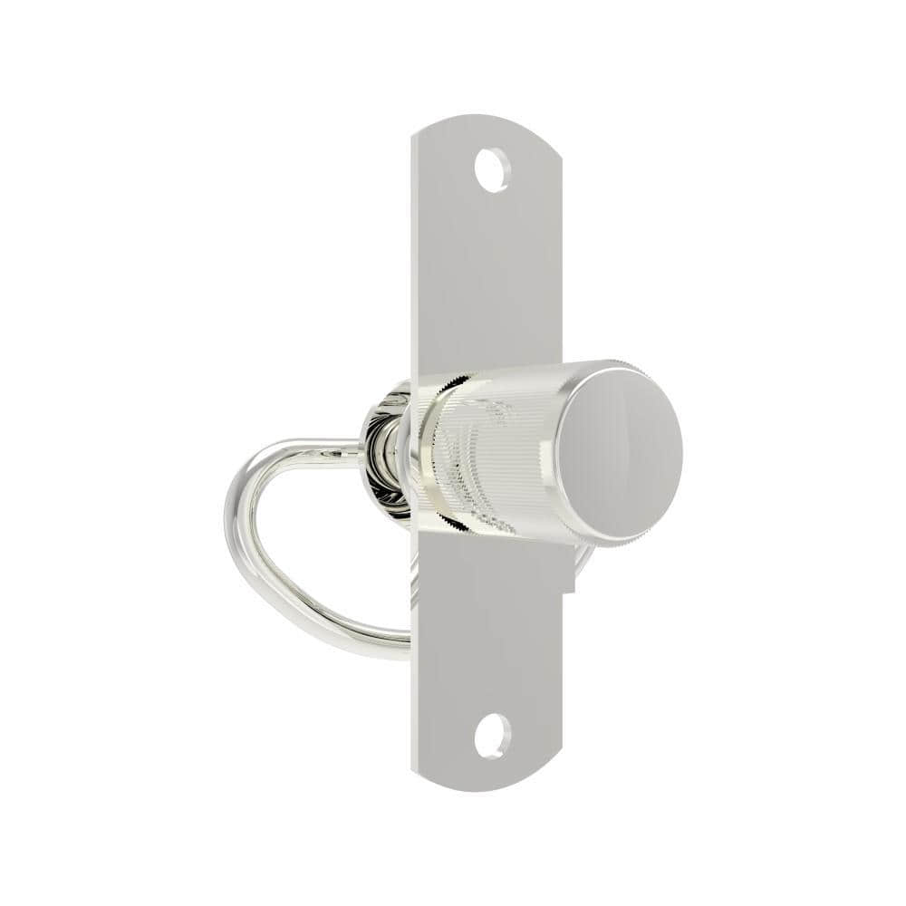 C8-1757-202-A1 | Compression latch, Self-adjusting Latch, Subsize, knurled knob, tool lock, rivet/screw through hole mount, smooth, Stainless steel, primary color, Passivation