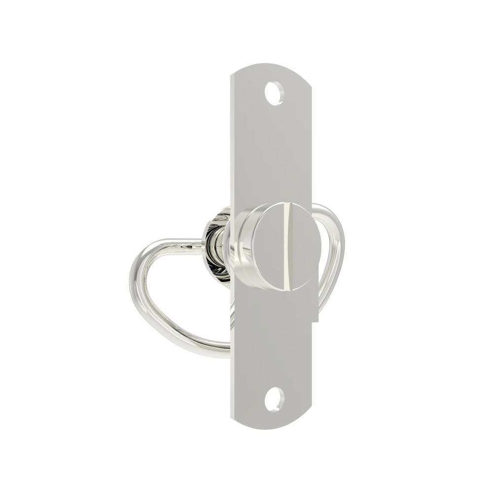 C8-1757-201-A1 | Compression latch, Self-adjusting Latch, Subsize, coin slot, tool lock, rivet/screw through hole mount, smooth, Stainless steel, primary color, Passivation