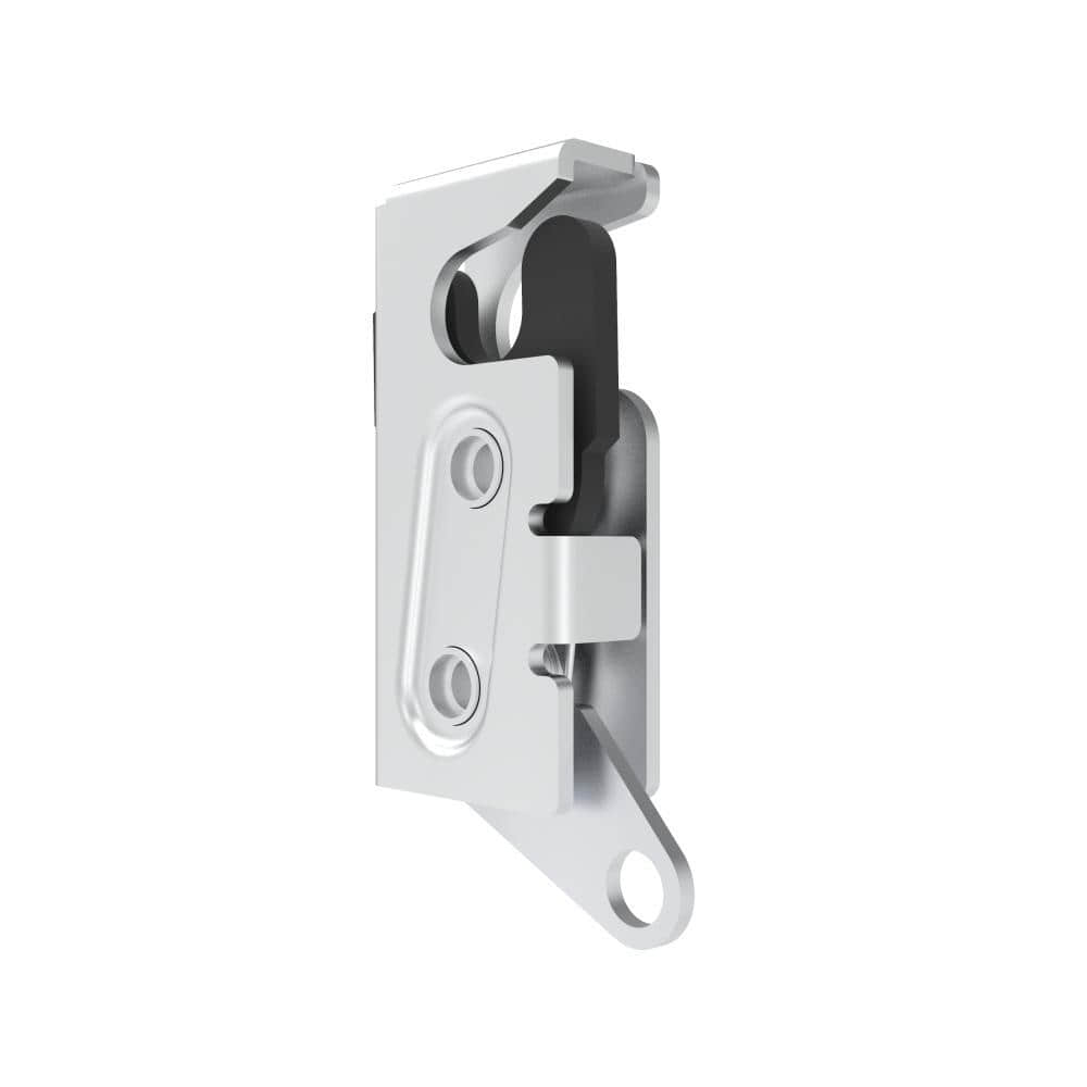 3000-3L-A6 | Rotary push-close latch, Small size, two stage, Bottom lever, Steel, galvanized, bright