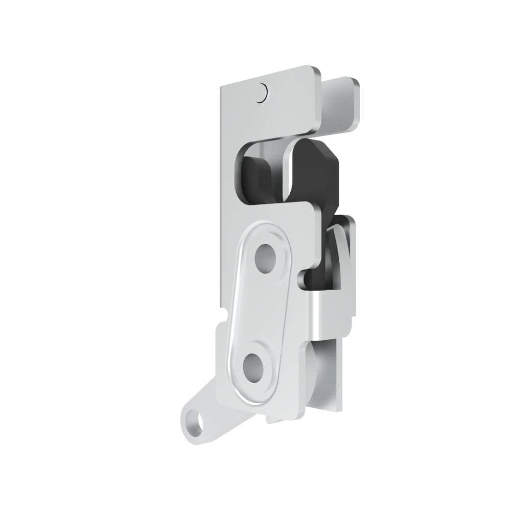 3005-02L-A6 | Rotary push-close latch, medium,lift, two stage,  manual, steel, galvanized, bright