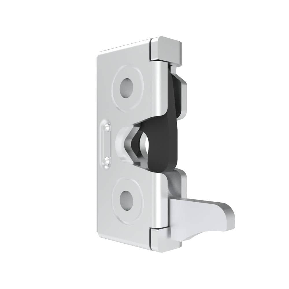 3001-1L-A6 | Rotary push-close latch, Small size, two stage, with buffering, hand drive, Steel, galvanized, bright