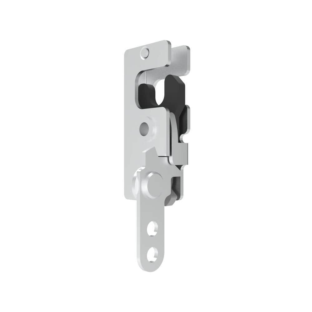 3005-05R-A6 | Rotary push-close latch, medium,right, two stage,  In-Line Lever, steel, galvanized, bright