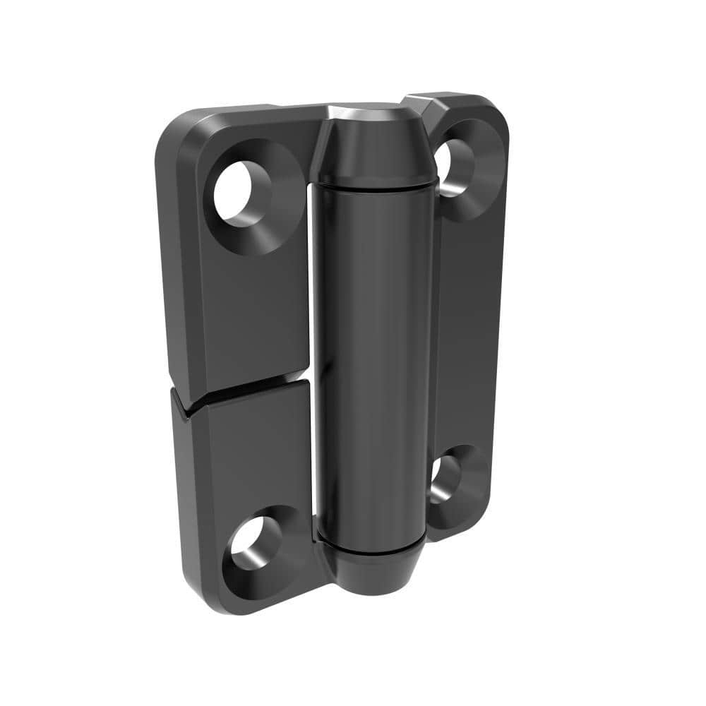 H1-2421-540-40 | Constant Torque Hinge, 50x40mm, M6 countersunk screws are installed,zinc alloy, powder coated, black